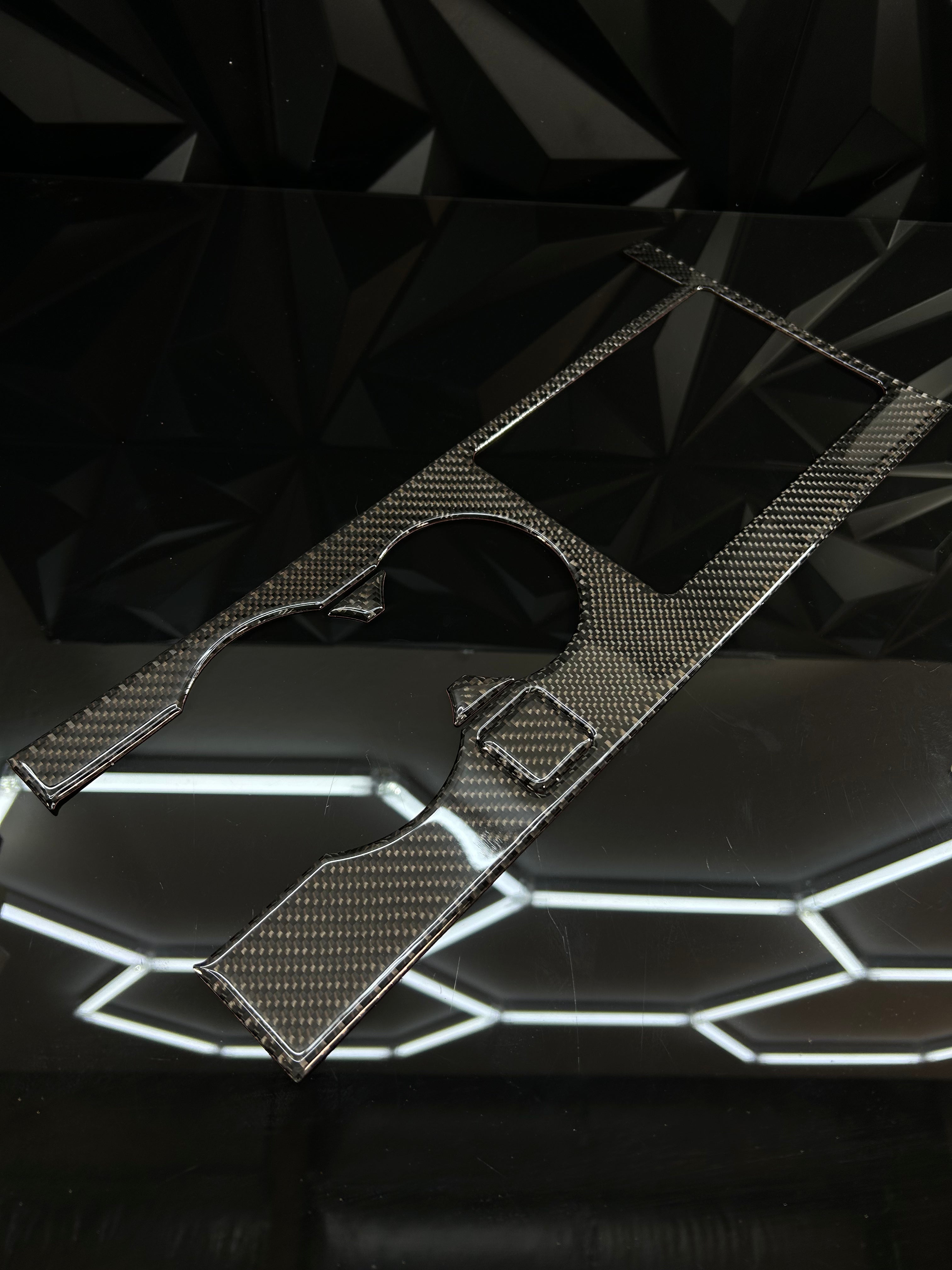 2005 - 2009 Mustang Carbon Fiber Center Console Overlay