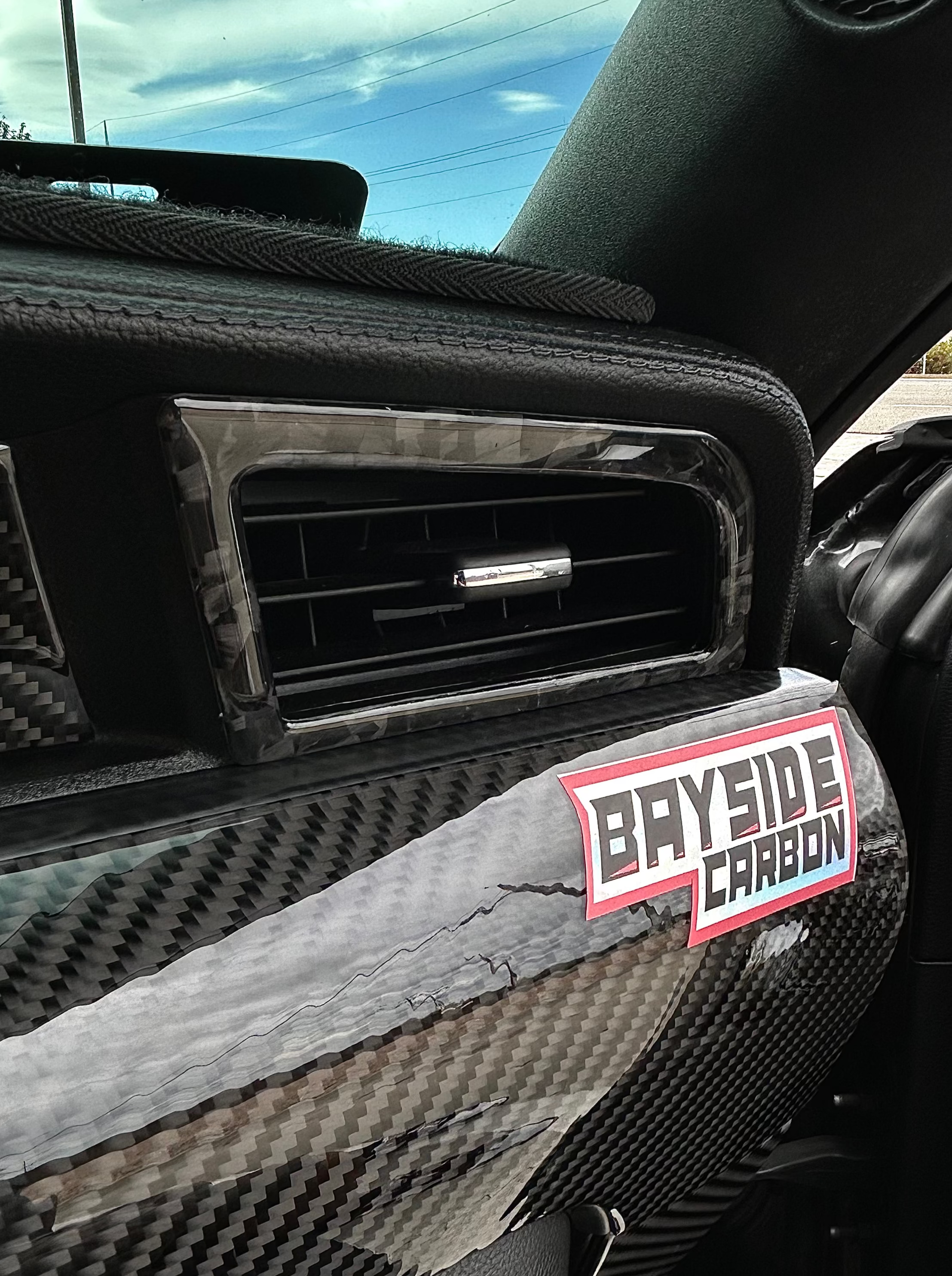 2015+ Mustang Carbon Fiber Air Vent Overlays