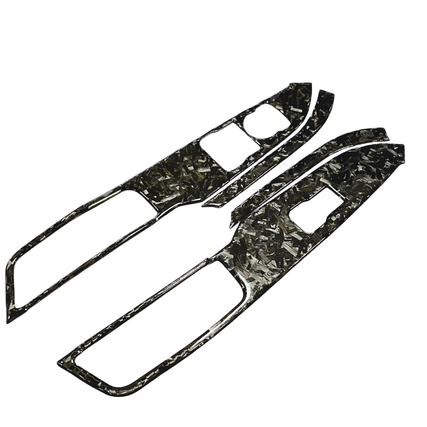 2024+ Mustang Carbon Fiber Window Switch Trim