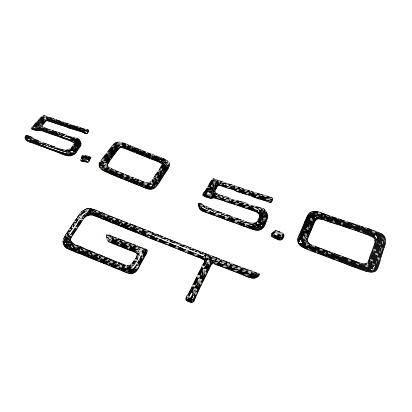 2024+ Ford Mustang Carbon Fiber Exterior Badge Trim