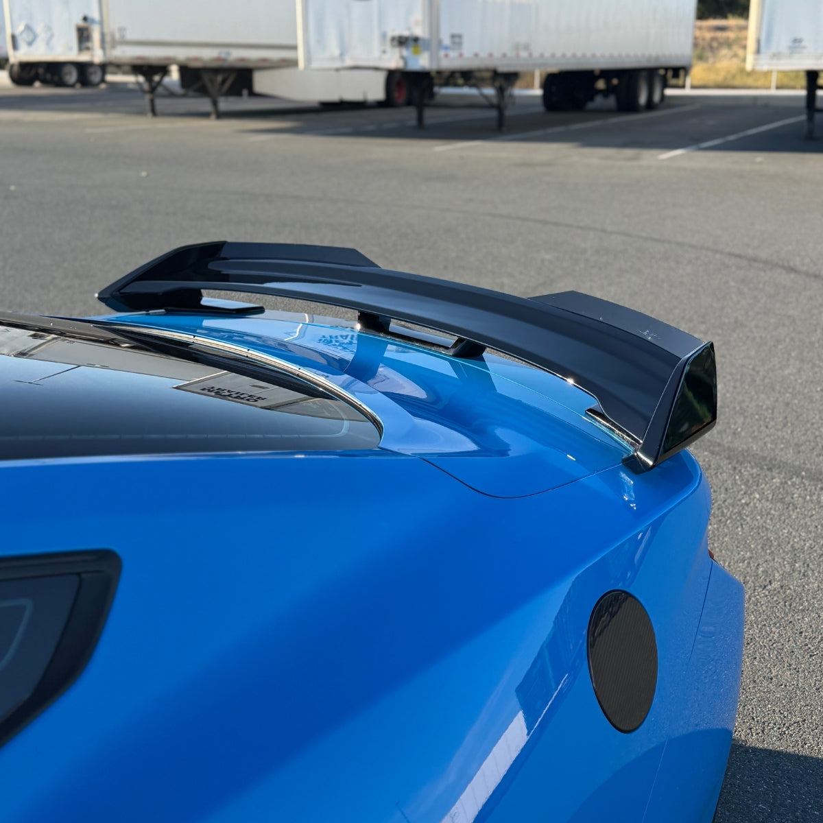 2024+ Mustang Gloss Black Dark Horse Style Spoiler