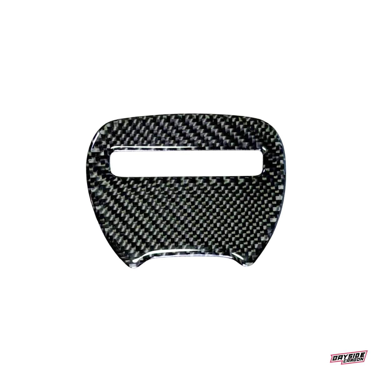 2015+ Challenger Carbon Fiber Center Steering Wheel Overlay