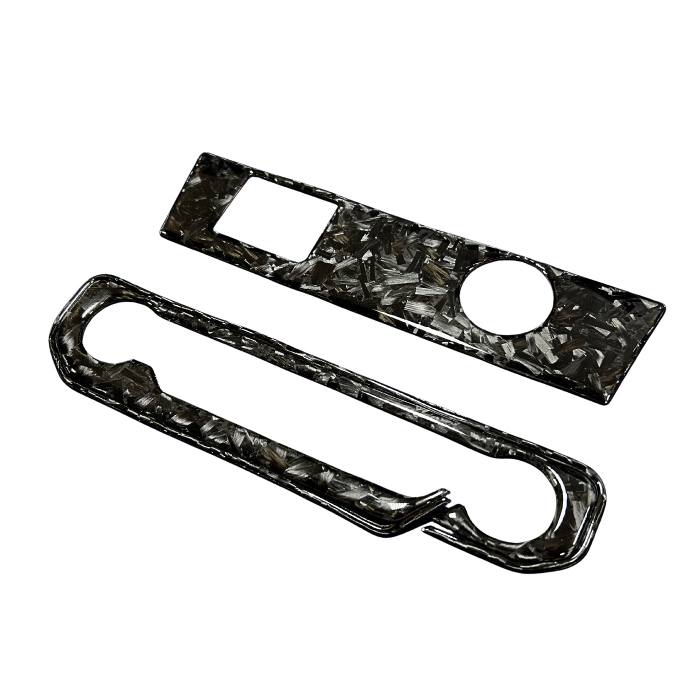 2024+ Ford Mustang Carbon Fiber 12 Volt/Start Button Trim