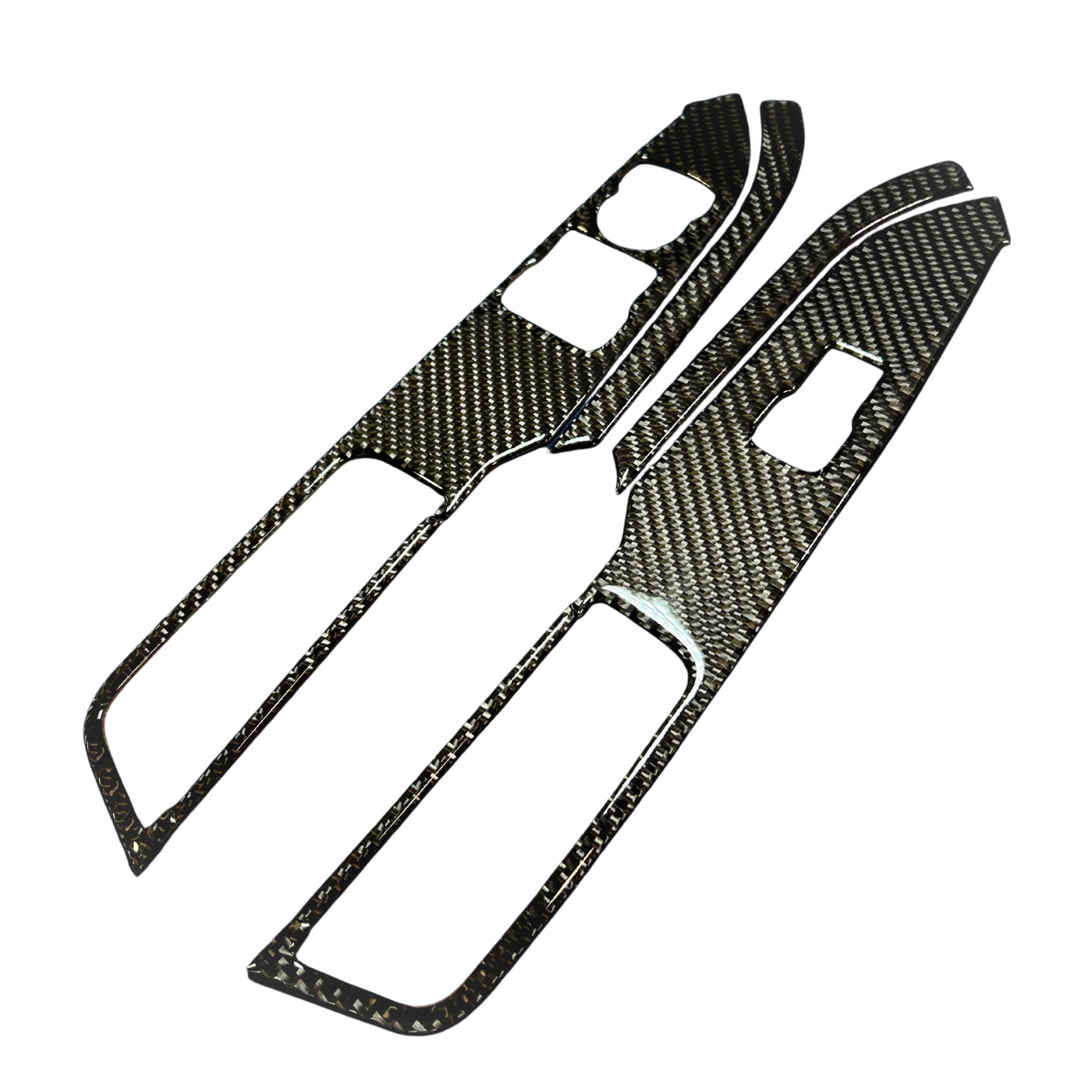 2024+ Mustang Carbon Fiber Window Switch Trim