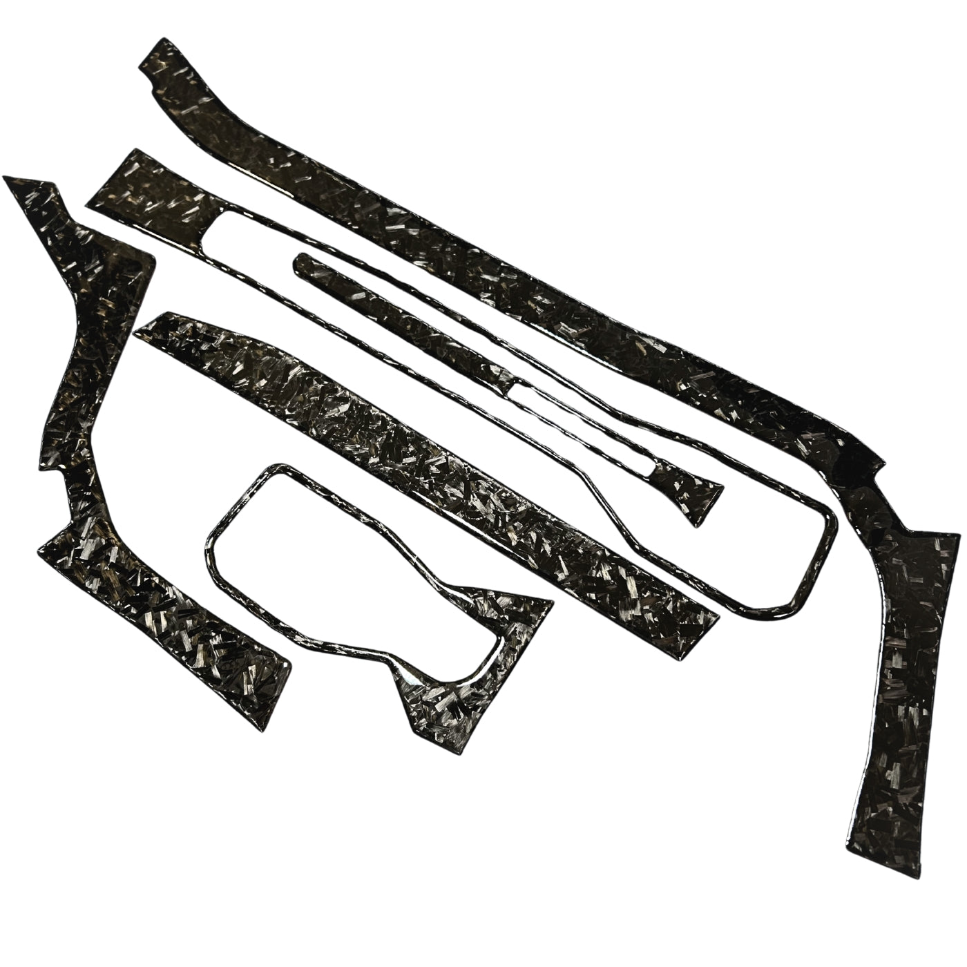 2024+ Mustang Carbon Fiber Driver/Passenger Dashboard Trim