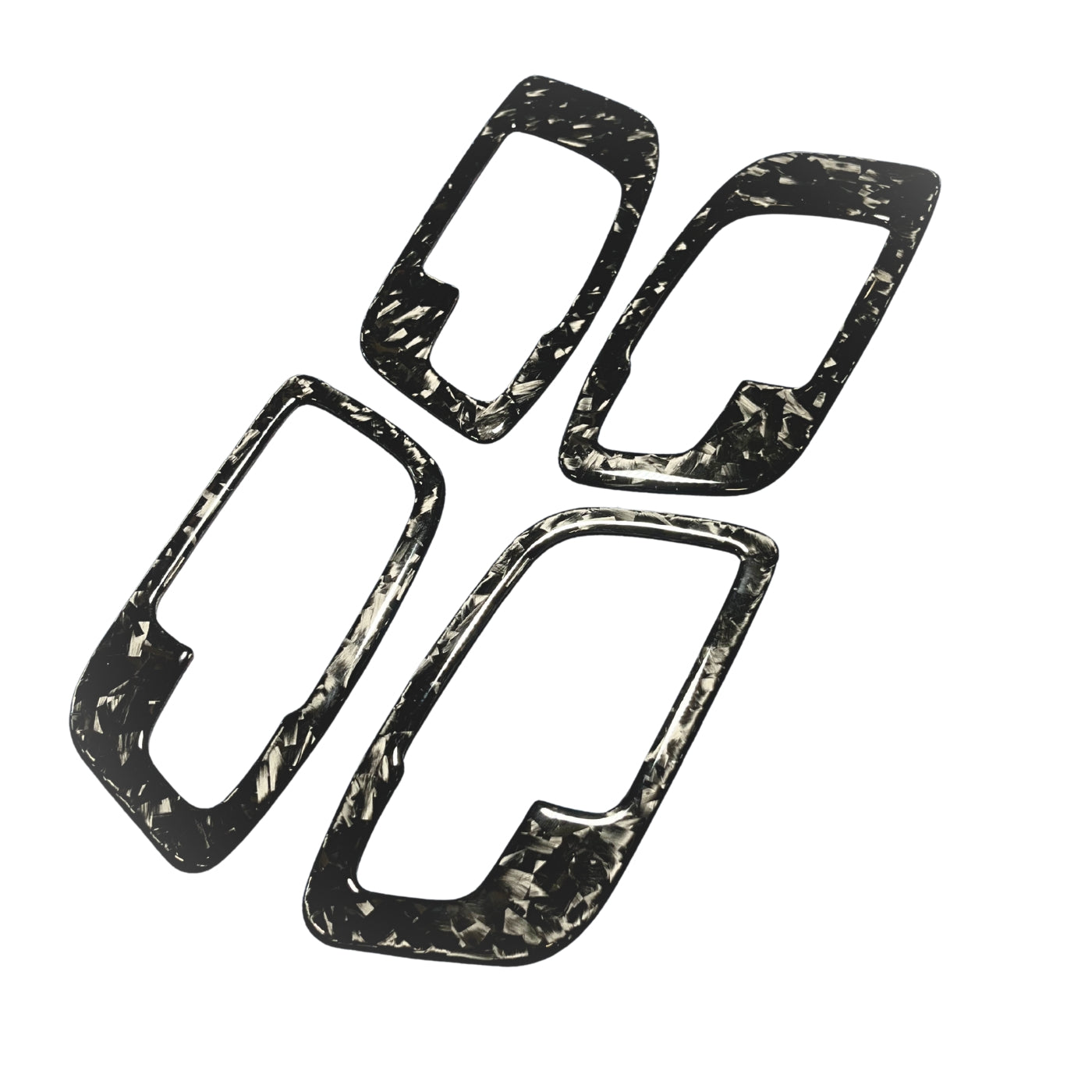 2015+ Charger Carbon Fiber Interior Door Handle Overlays