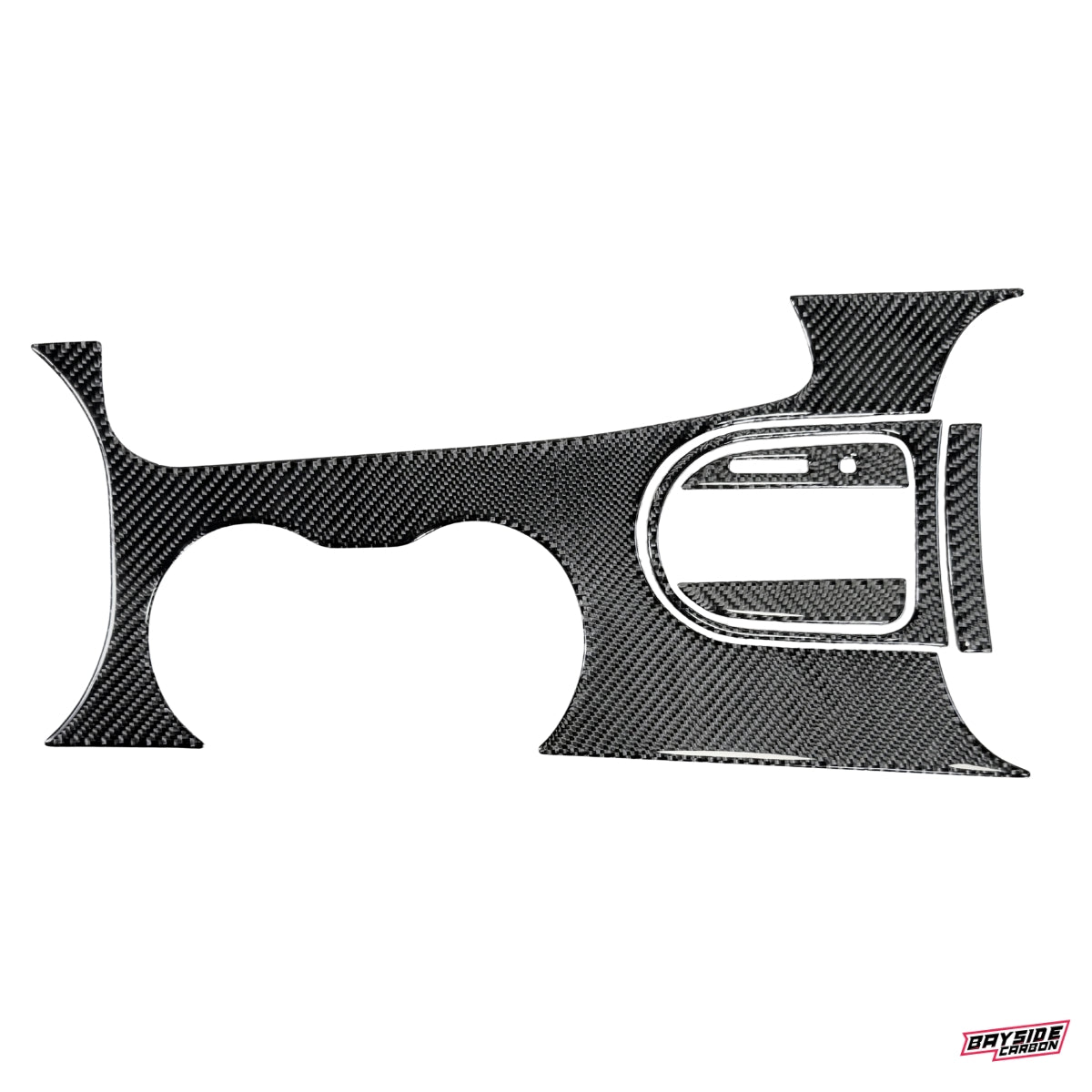 2015+ Mustang Carbon Fiber Center Console Overlay