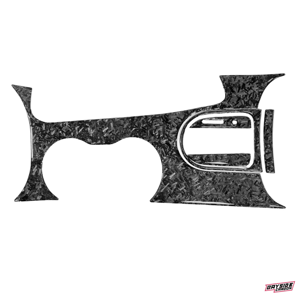 2015+ Mustang Carbon Fiber Center Console Overlay