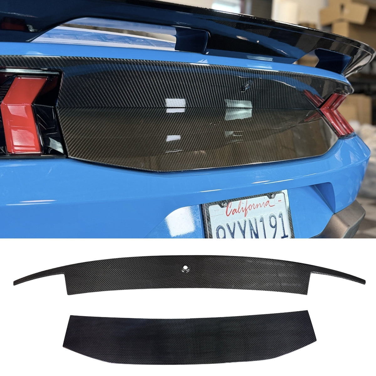 2024+ Mustang Carbon Fiber Decklid